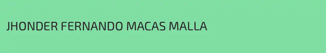 JHONDER FERNANDO MACAS MALLA